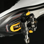 Rockbros RD9 SPD Carbon Fiber and Titanium Alloy Pedal Cleats - Black