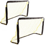 Enero SET OF 2 FOOTBALL GOALS WITH NET nets, sets