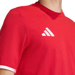 Men's adidas Entrada 26 Tee red JZ6676 piros póló