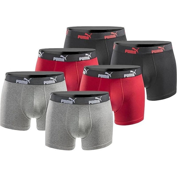 Puma Boxershorts 6-pack M 1000035474250050 alsónemű