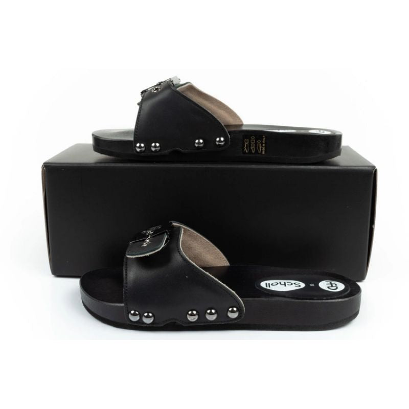 Scholl x HFD Pescura W Clogs fekete clogs, slides