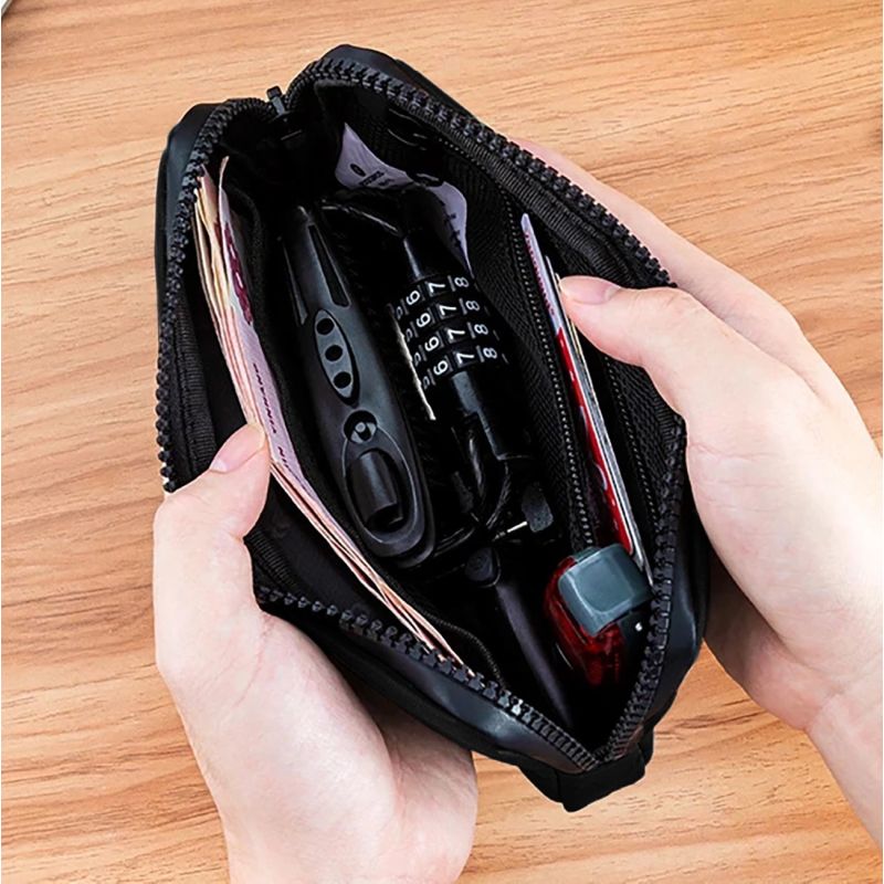 Rockbros bicycle bag 30990043003 for phone, keys, wallet 0.15 l - black fekete wallets