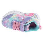 Skechers Unicorn Charmer – Lil Heart Sparkles Purple lila gyerek utcai cipő 303064N-LVMT