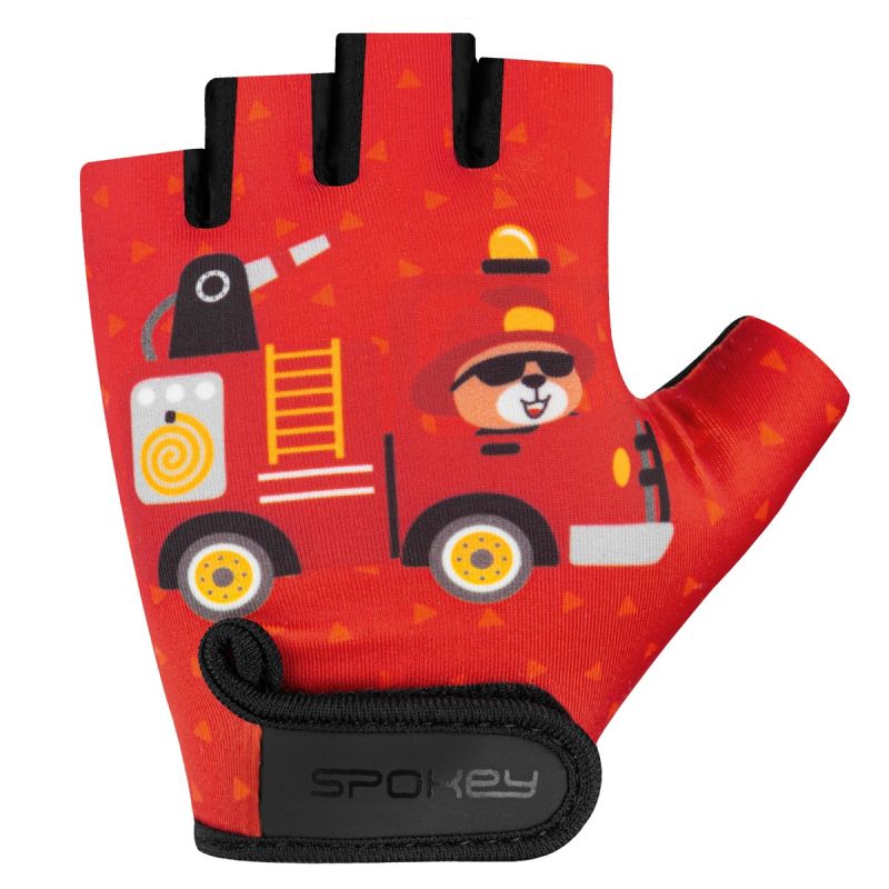 Spokey Fun RD Jr S Cycling Gloves SPK-941126 Kesztyű