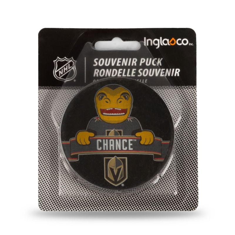 Inny Inglasco NHL Mascot Hockey Puck 510AN001901 Edzőfelszerelés fekete