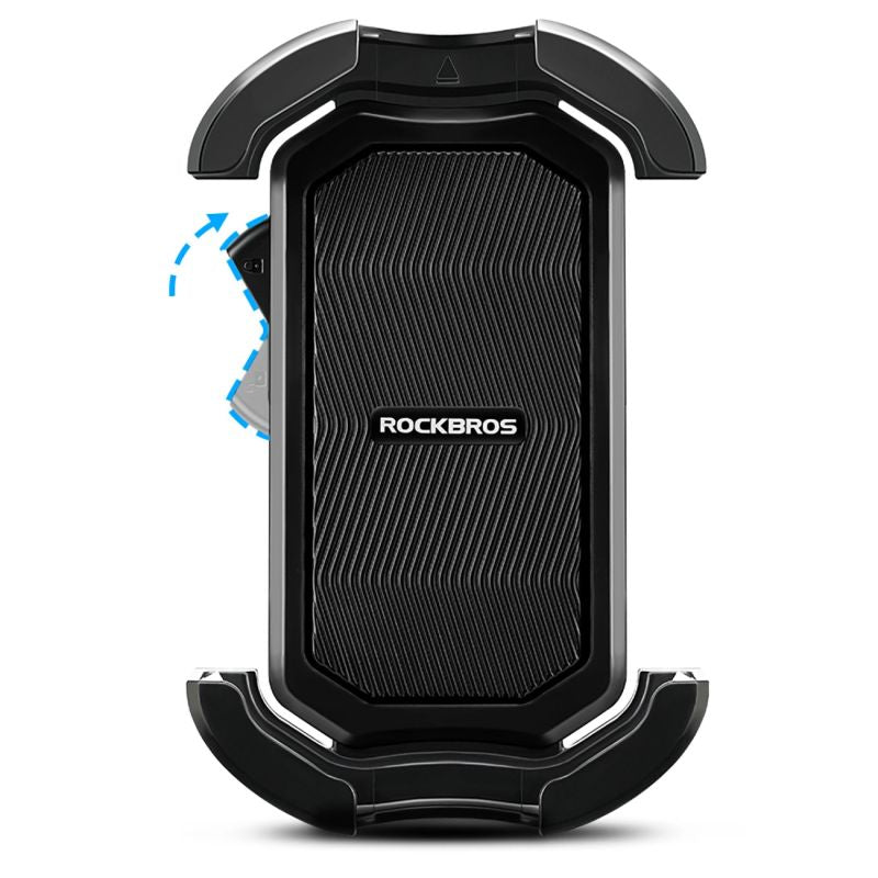 Rockbros 25210032005 Motorcycle Phone Holder for Mirror - Black lusterko phones and accessories