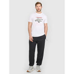 4F Men's regular printed T-shirt póló 4FRAW25TTSHM3612-10S