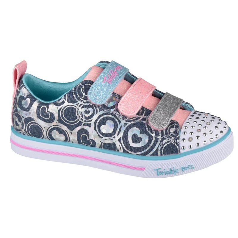 Skechers Sparkle Lite Heartsland Jr 314753L-DMLT shoes Utcai cipő