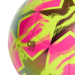 Adidas UCL Club 26/27 League Stage Pink and Yellow sárga futball labda KE9760