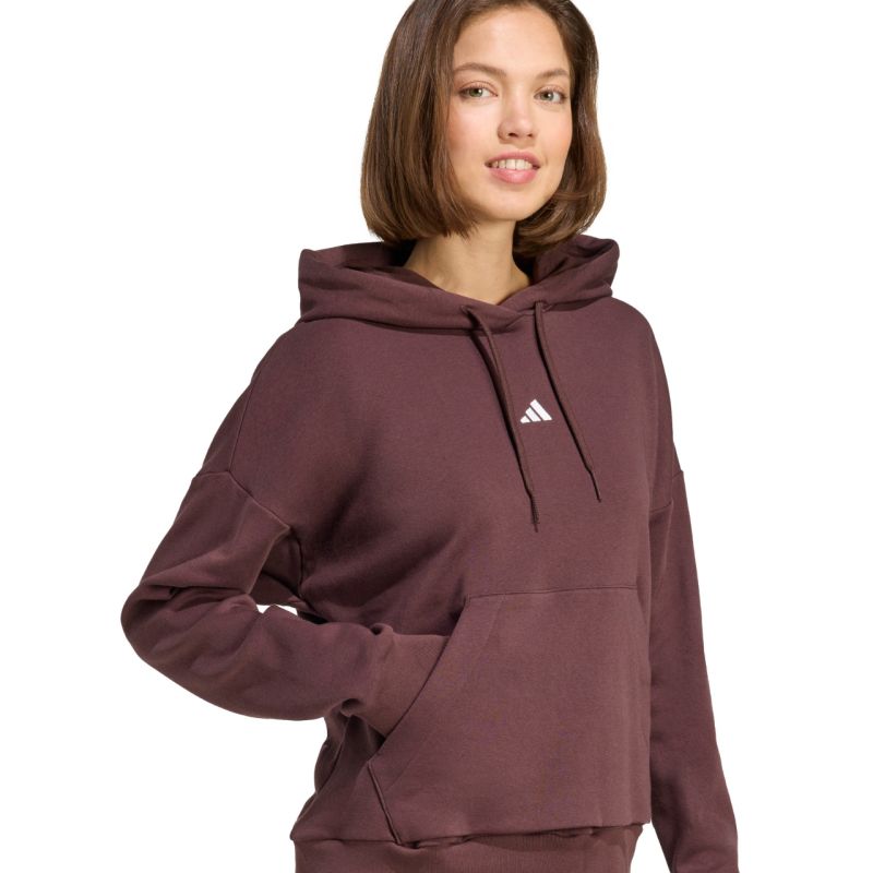 adidas Essentials Small Logo Feel Cozy Women's Sweatshirt Brown JV7314 Kiegészítő