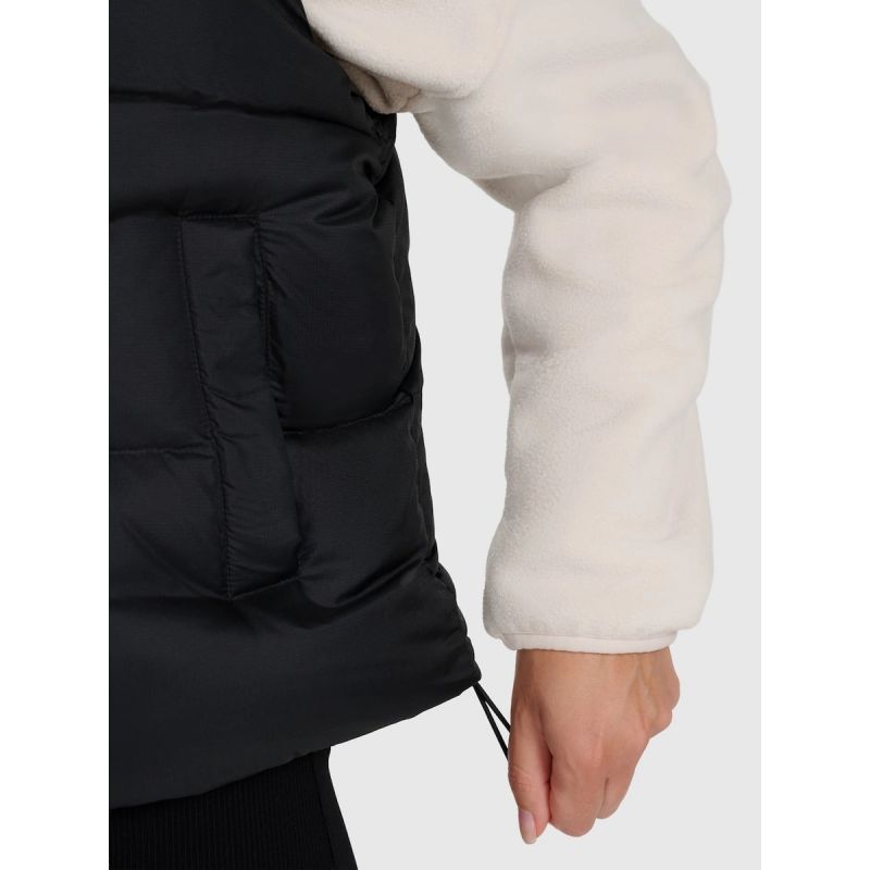 Women's down vest with natural filling 4F 4FWAW25TVJAF223-083S mellény