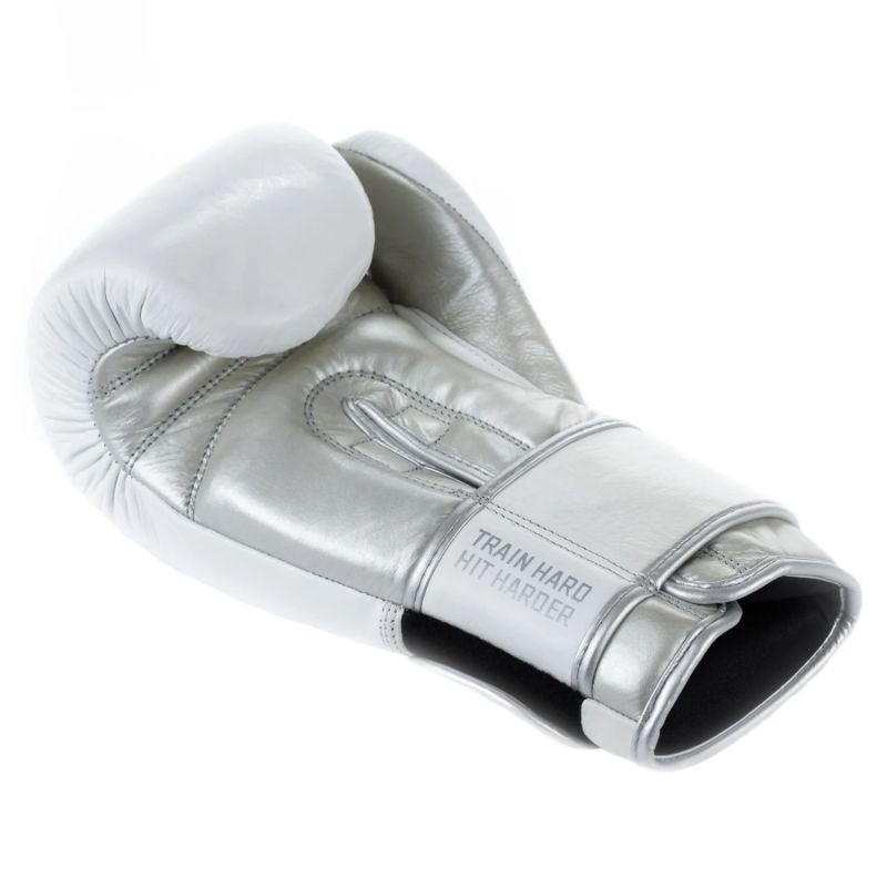 DBX Bushido Boxing gloves made of natural leather with multi-layer filling - PLATINUM - Legacy Series | kesztyű