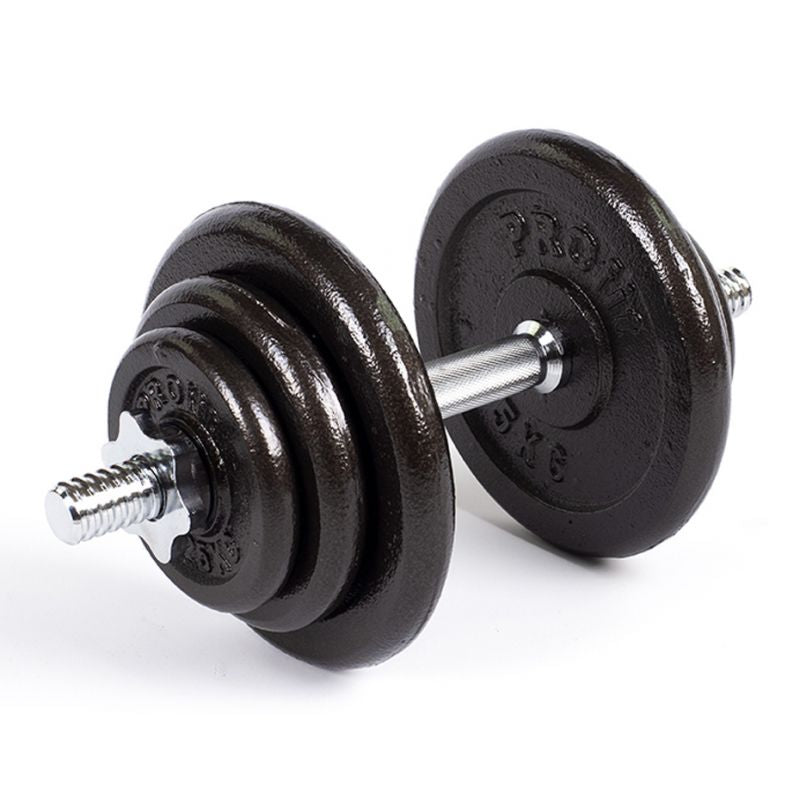 PROfit cast iron dumbbells 10kg DK 4126 Edzőfelszerelés