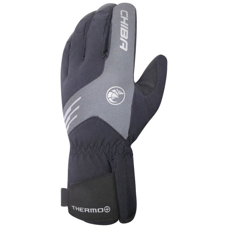CHIBA THERMO PLUS Gloves Black fekete kesztyű