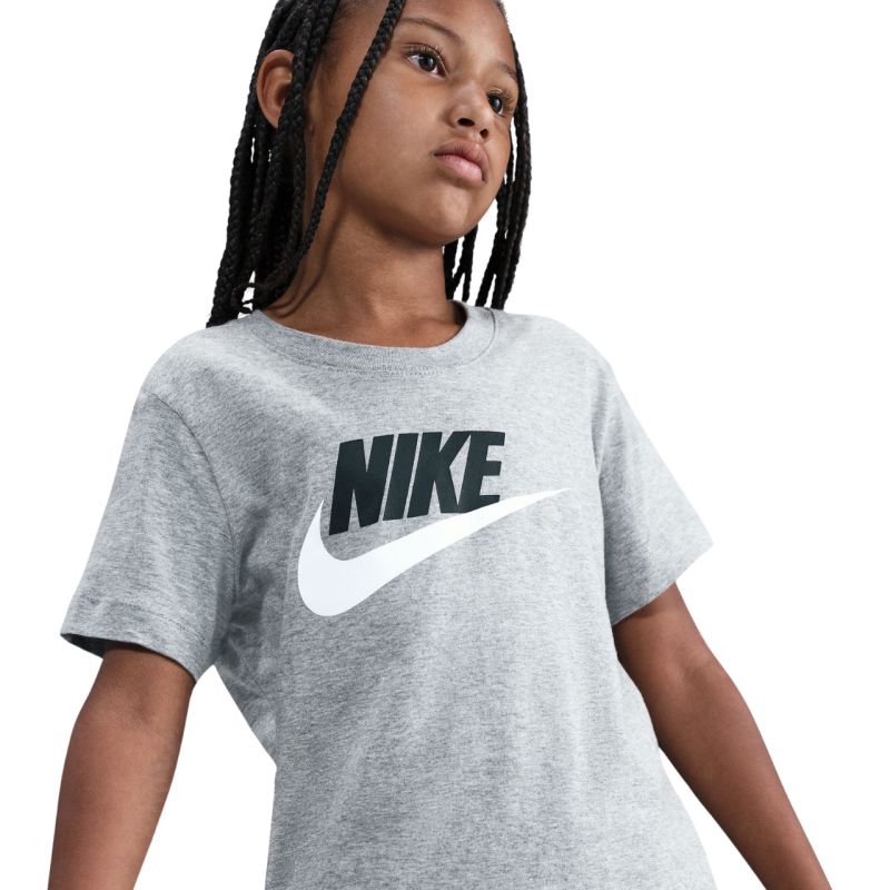 Nike Sportswear Kids' T-Shirt, Grey, szürke gyerek póló FZ5178064