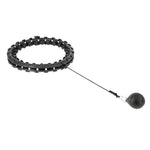 HMS HHW01 hula hoop with studs and weight, black fekete póló 17-44-521