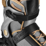 Na22151 Armour Gray Roller Skates Size 39 Nils Extreme szürke görkorcsolya