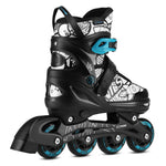 NH10907 4in1 ROLLER SKATES WITH EXTENDED HOCKEY BLADES TINTY GREEN SIZE M (35-38) NILS EXTREME zöld utcai cipő