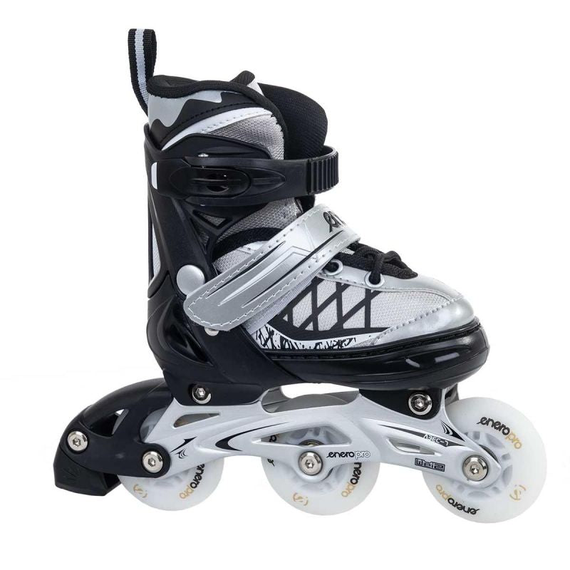 Enero Pro Roller Skates-Roller Skates-Ice Skating 4in1 Led 26-29 Gray szürke skates, roller skates