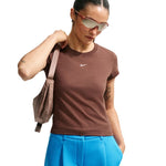 Nike Sportswear Chill Knit Women's T-Shirt Light barna póló FV5508259