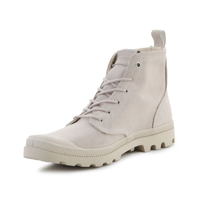Palladium Pampa Hi Skin U 74379-155-M White Cap Gray shoes Cipő
