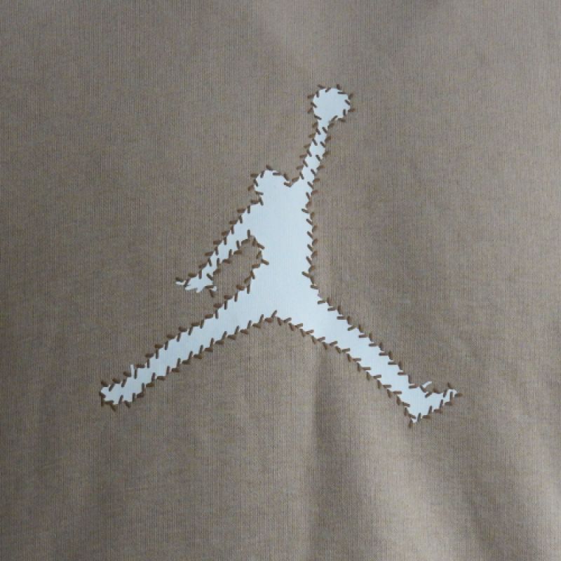 AIR Jordan Men's Flight MVP Legend Medium Brown Hoodie - barna pulóver