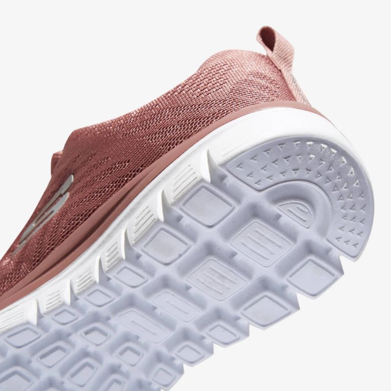 Skechers Graceful Get Connected Pink Women's Sneakers (12615-MVE) Cipő