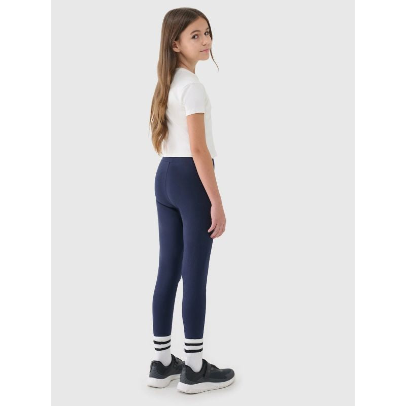 Girls' knitted 4F 4FJWMM00TTIGF220-31S leggings