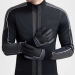 Rogelli winter gloves ESSENTIAL HIVIS fekete kesztyű
