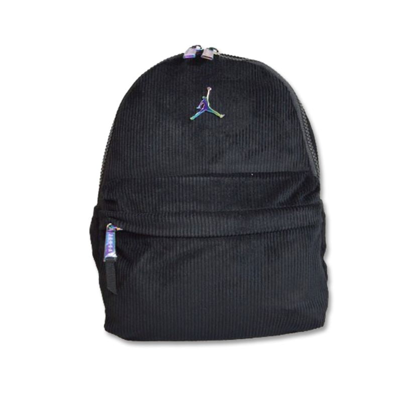 AIR Jordan Corduroy Girls Mini Backpack Black - uniwersalny hátizsák