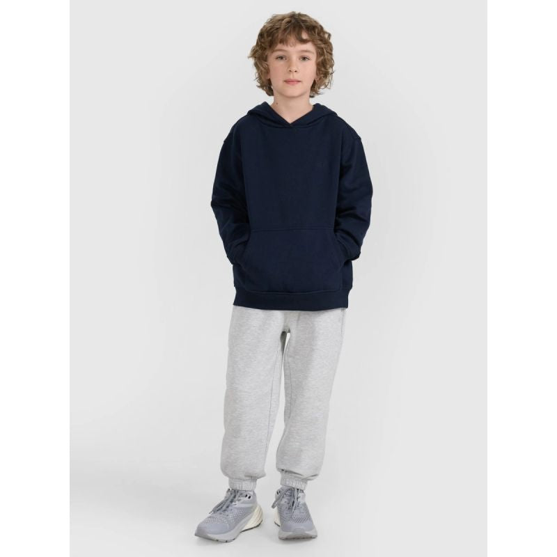 Boy's sweatshirt with hood, open, 4F 4FJRMM00TSWSM2482-31S kapucnis pulóver