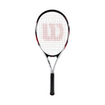 Wilson Fusion XL TNS RKT 3 4 3/8 tennis racket white-black-red WR199110U3 piros teniszütő