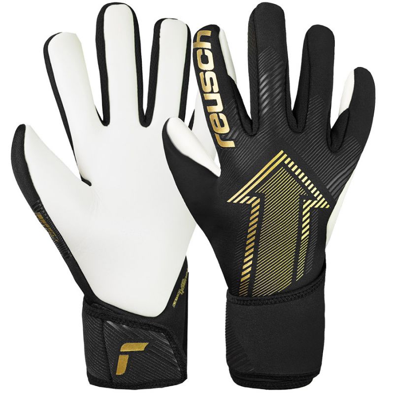 Reusch Fastgrip Silver Goalkeeper Gloves M 55 70 700 fekete kesztyű 55702007707