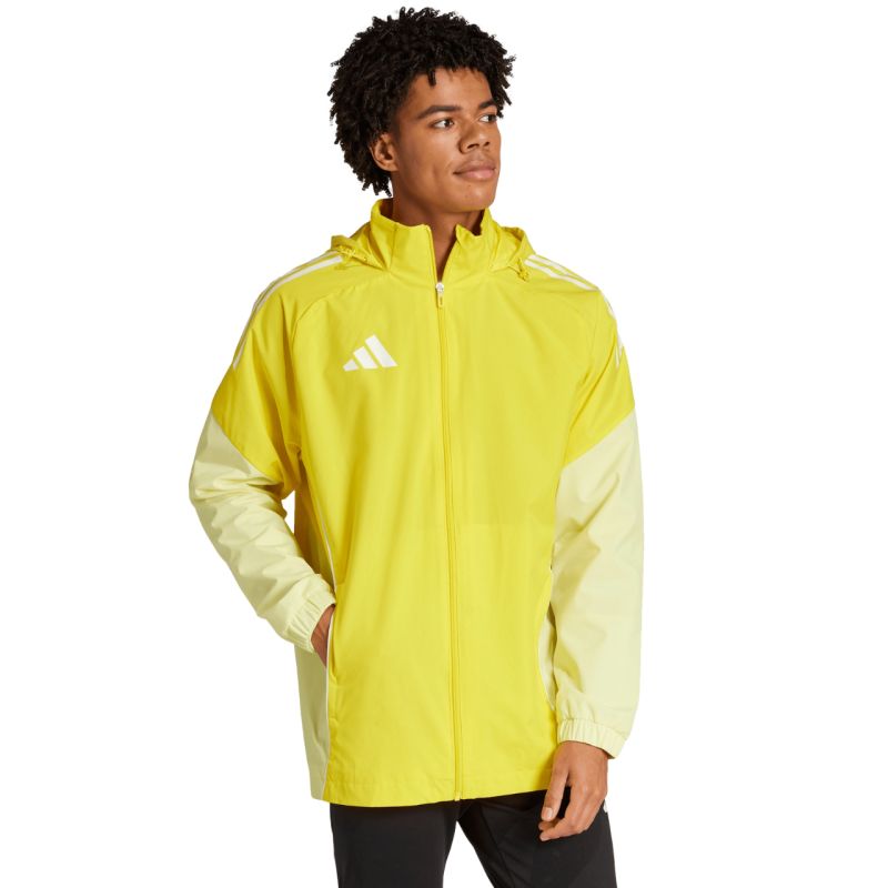 Men's adidas Tiro 25 Competition All-Weather Yellow JI8958 sárga kabát