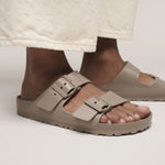 Birkenstock women's ARIZONA EVA 1030466 GRAY TAUPE flip-flops (narrow width) szürke utcai cipő