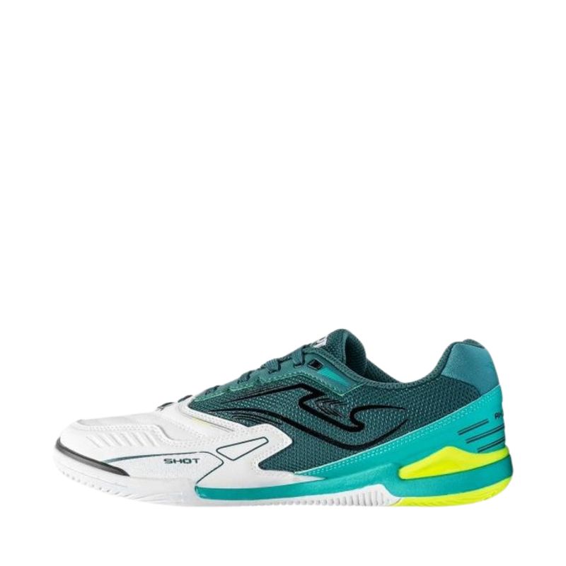 Joma Cancha 2602 Indoor Football white-green zöld focicipő CANS2602IN