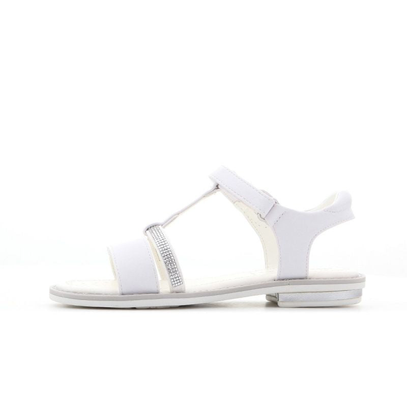 Geox Giglio Jr J82E2B 000BC C1000 Sandals fehér utcai cipő