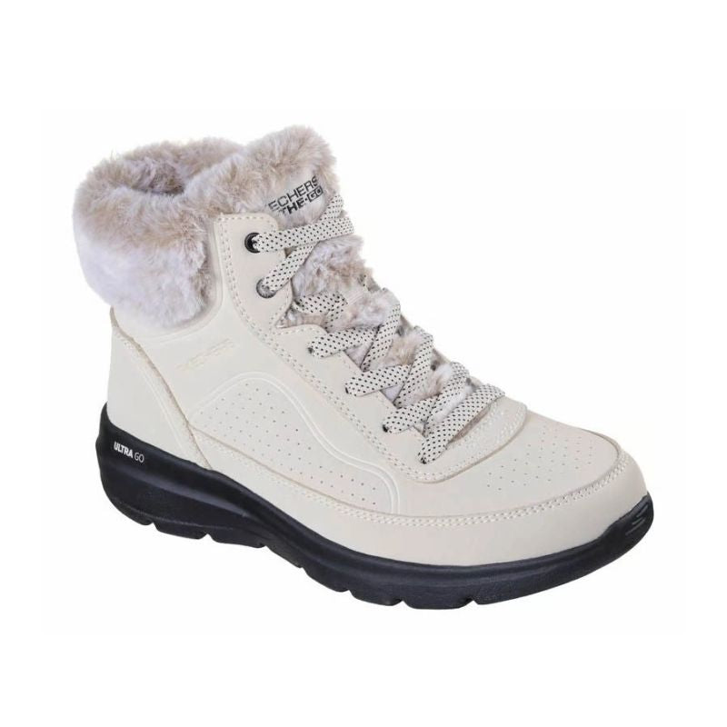Skechers Glacial Ultra - Mountain Muse 144199-NTBK Natura/lBlack fekete papucs