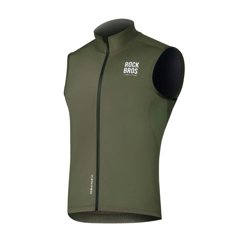 Rockbros ROAD TO SKY insulated windproof vest S - green s \ zielony vests