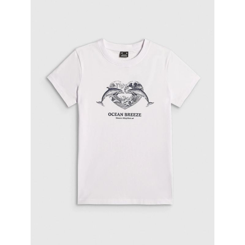 4F Women's regular printed T-shirt póló