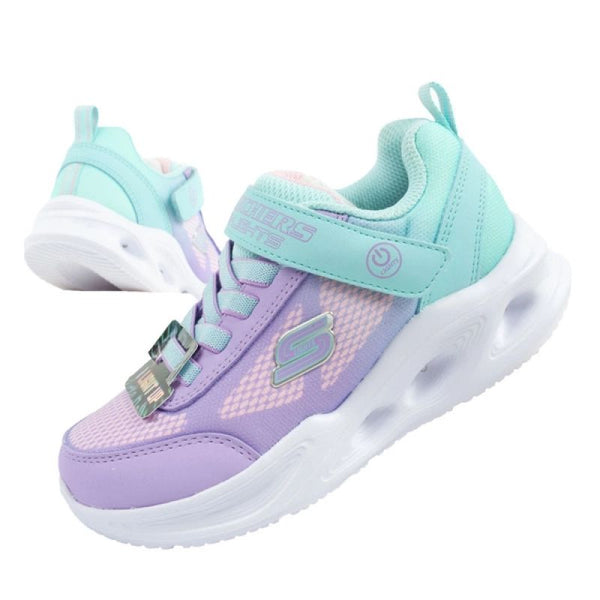 Skechers S Lights-Sola Glow Jr 303714L/TQLV shoes Cipő