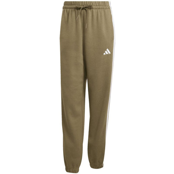 adidas Essentials 3-Stripes Fleece Loose-Fit W JX7698 pants Nadrág