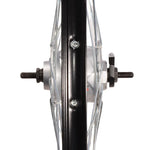 28 Inch Front Wheel With Shimano Hub Black Rim