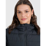 Women's down with natural filling 4F 4FRAW25TDJAF0800-20S kabát