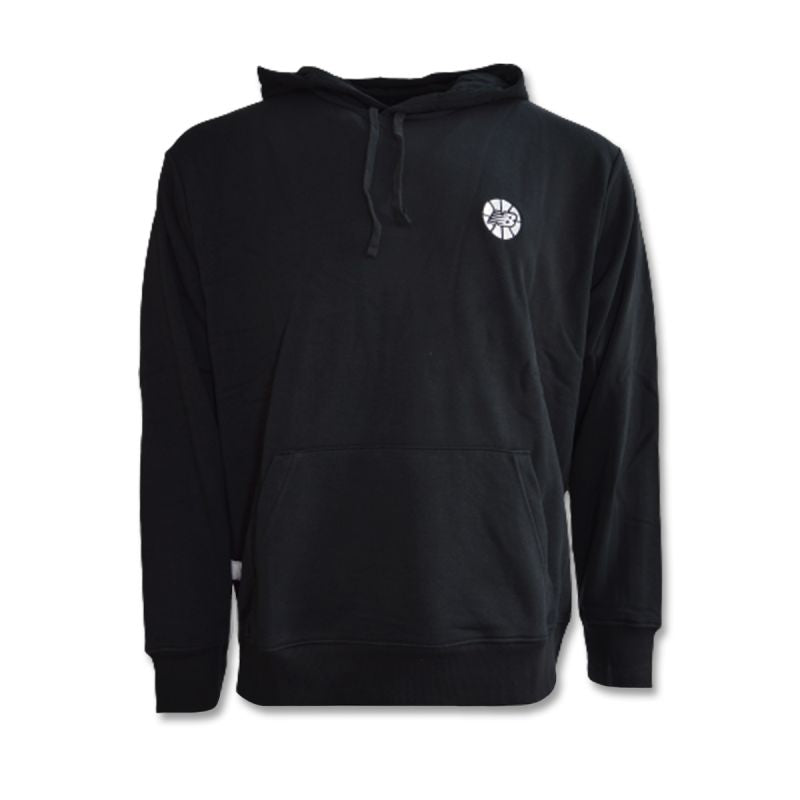 New Balance Hoops Essentials Fundamental Hoodie - MT23581BK fekete kapucnis pulóver