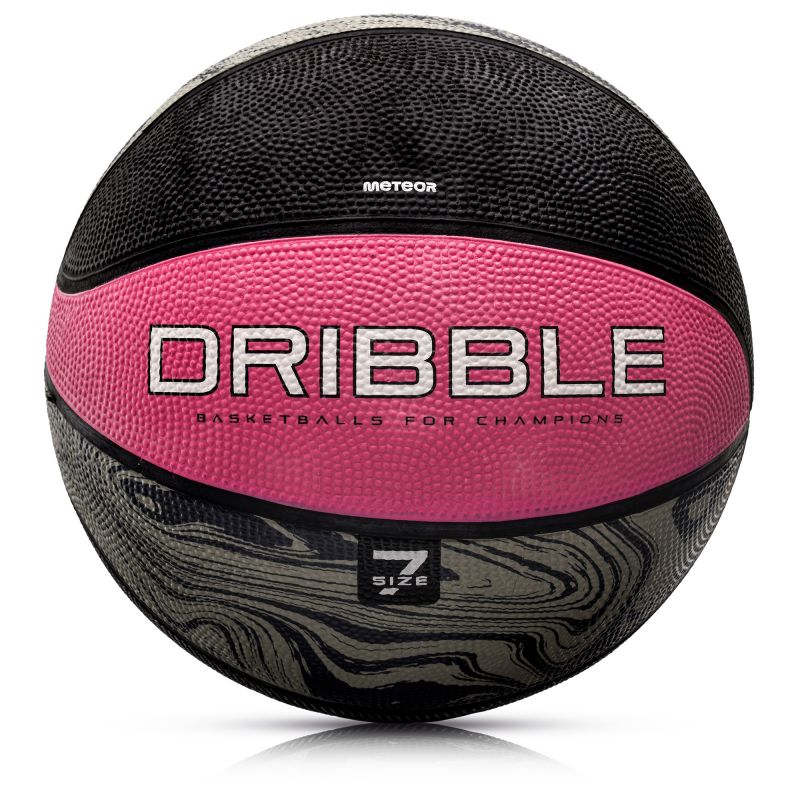 Meteor Dribble Basketball Pink uniw labda