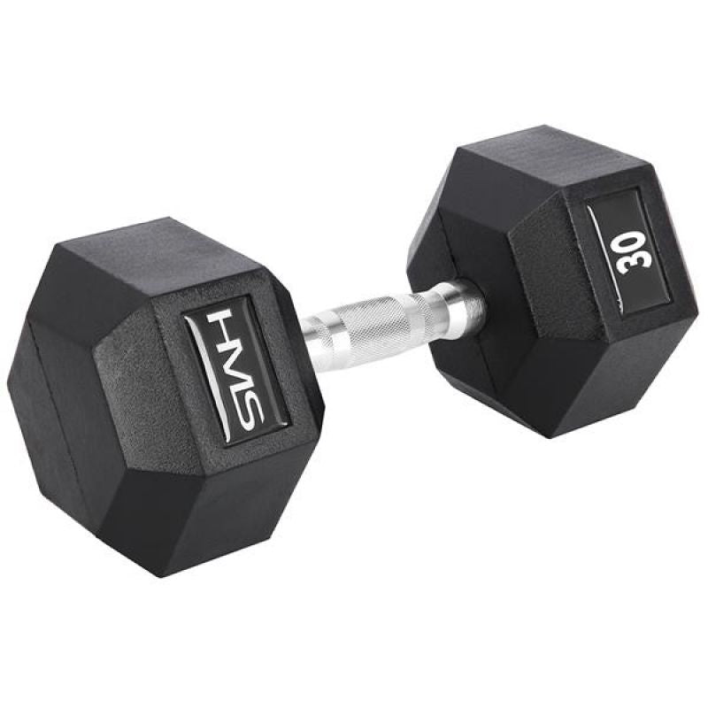 HMS HEX PRO 30 kg dumbbell szürke póló 17-66-123