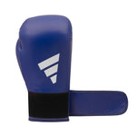 Adidas SPEED 175 leather boxing gloves kék boxkesztyű