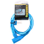 Dunlop BLUE SPIRAL BIKE LOCK WITH KEY, HOSE, kék kiegészítő GSP-1042640