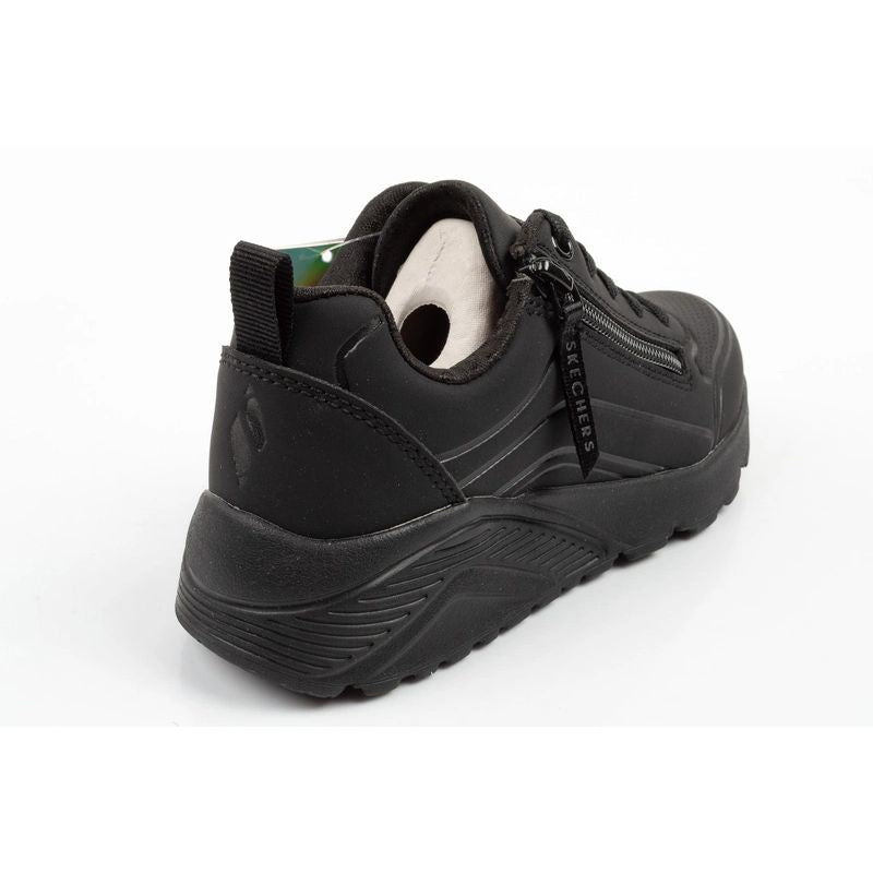 Skechers Uno Lite children's sports fashionable youth fekete utcai cipő 310387L/BBK